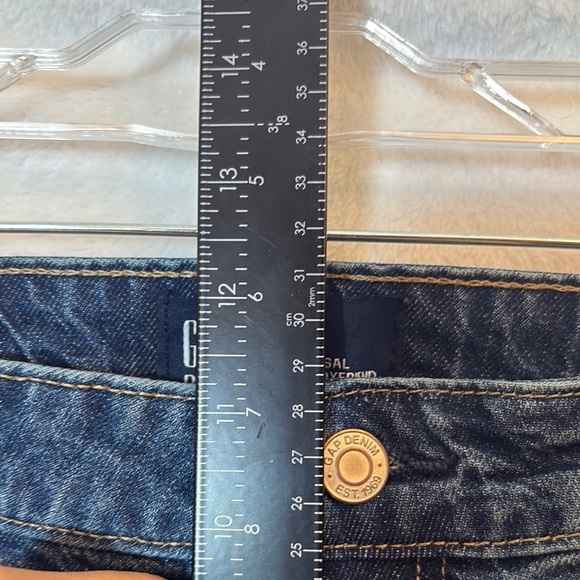GAP Blue Boyfriend Jeans Relaxed Fit - Picture 6 of 10